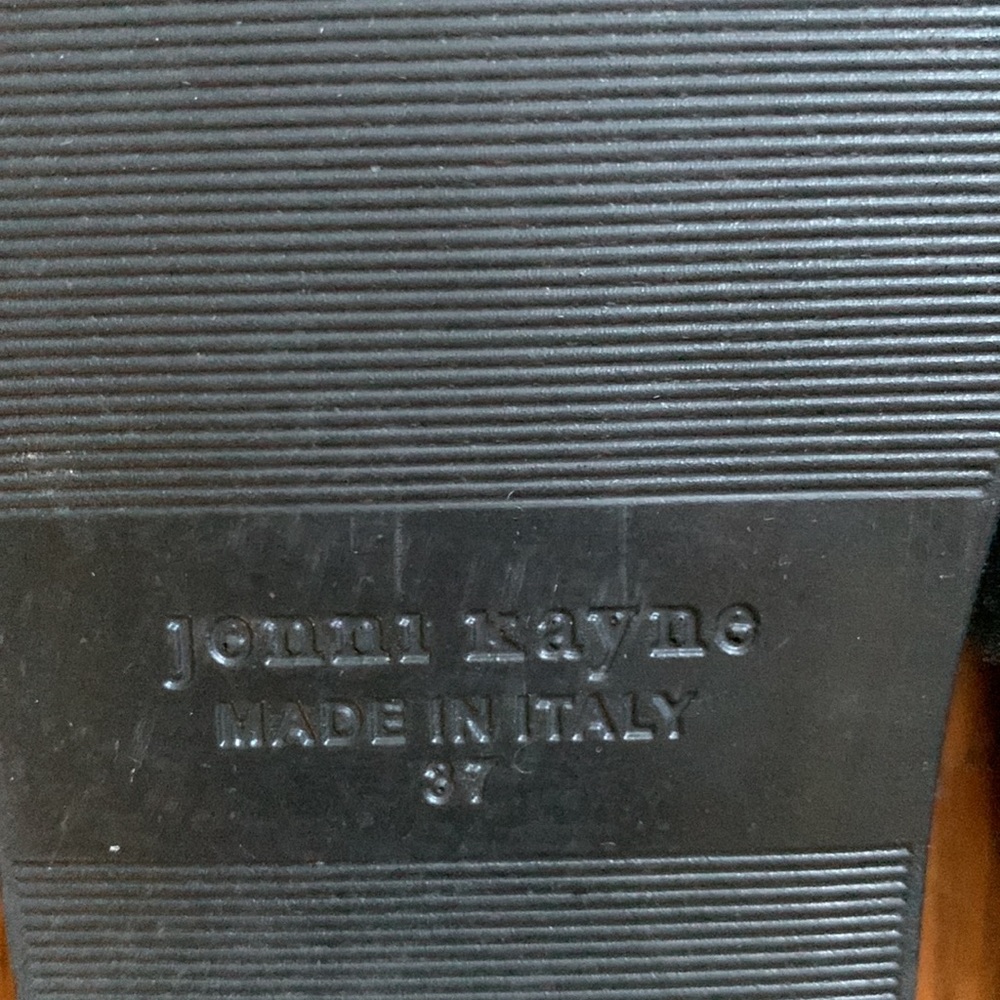 Jenni Kayne Shearling black slides. Size 37 (7) - Picture 4 of 4